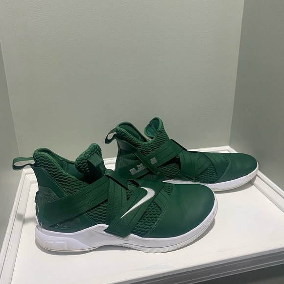 Nike Lebron Soldier 12 TB Forest Green/White -Men’s Size 17 main image 4